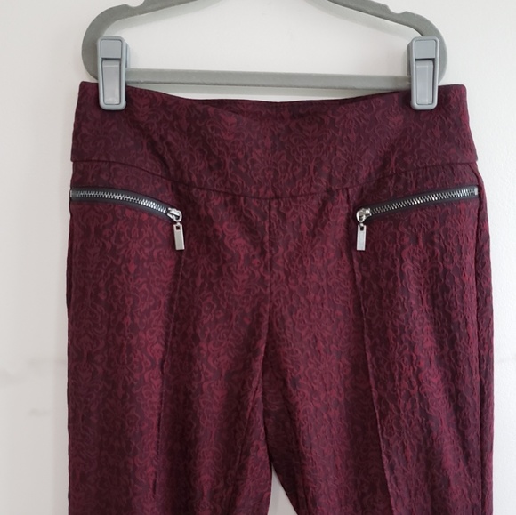 Style & Co. Petite Damask Pull On Pants PP - Picture 3 of 6